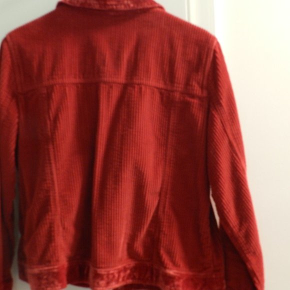 J. JILL CORUROY CROPPED JACKET - Picture 2 of 3